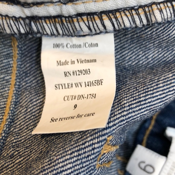 ⭐️💙Cello Jeans size 9 destroyed ripped - Picture 6 of 6